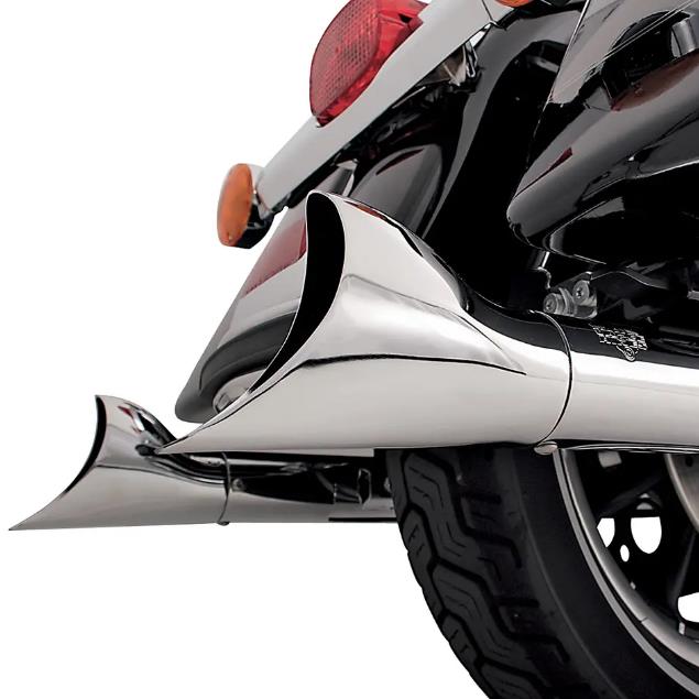 雙排魚尾哈雷摩托車排氣管